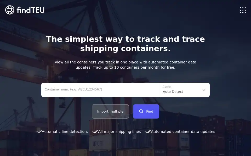 Screenshot of findteu.com