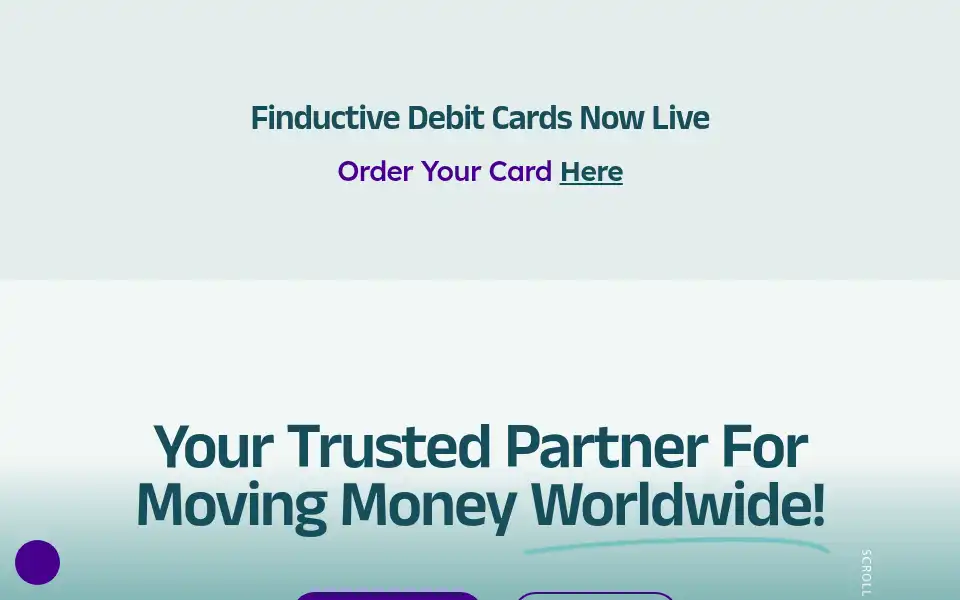 Screenshot of finductive.com