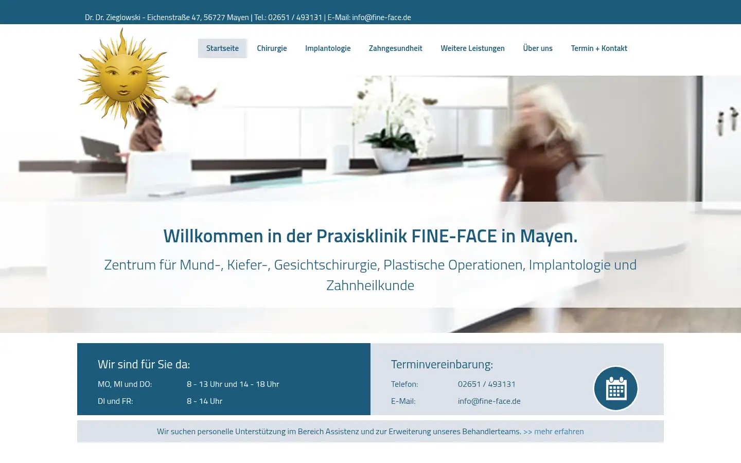 Screenshot of fine-face.de