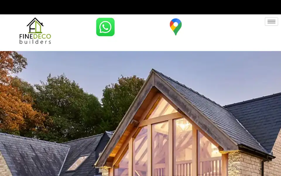 Screenshot of finedecoltd.co.uk