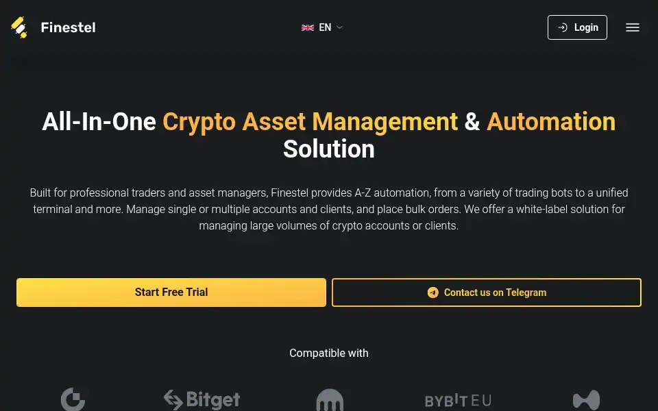 Screenshot of finestel.com