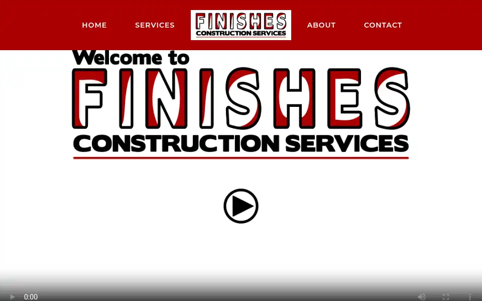 Screenshot of finishescs.co.uk