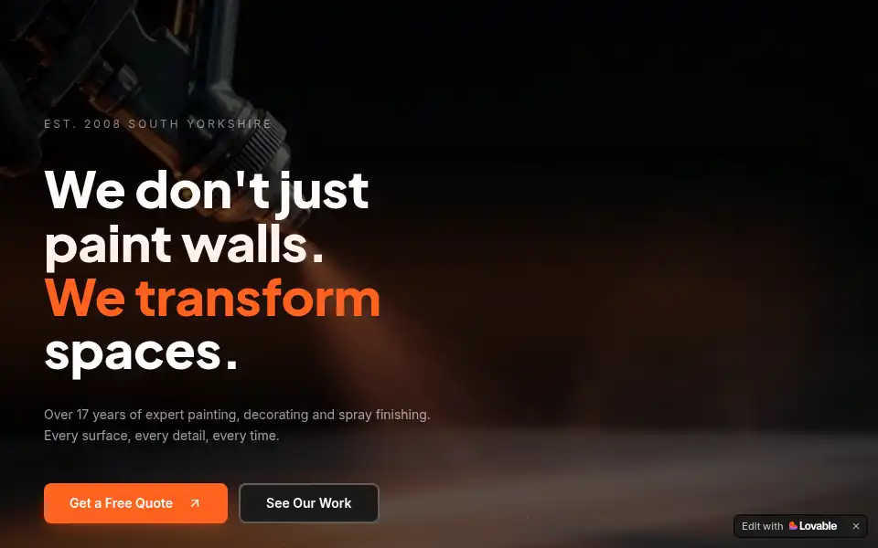 Screenshot of finishingtouch31.co.uk
