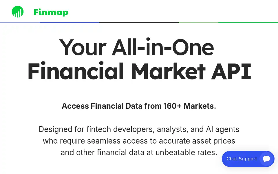 Screenshot of finmap.io