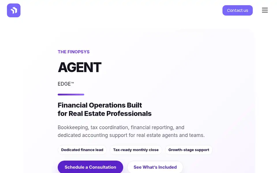 Screenshot of finopsys.ai