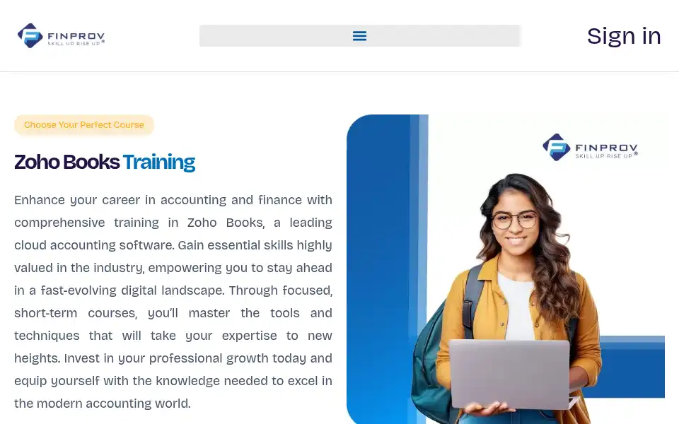 Screenshot of finprov.com