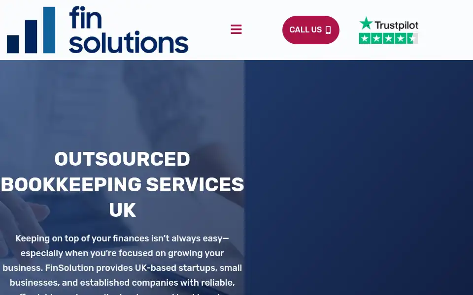 Screenshot of finsolution.co.uk