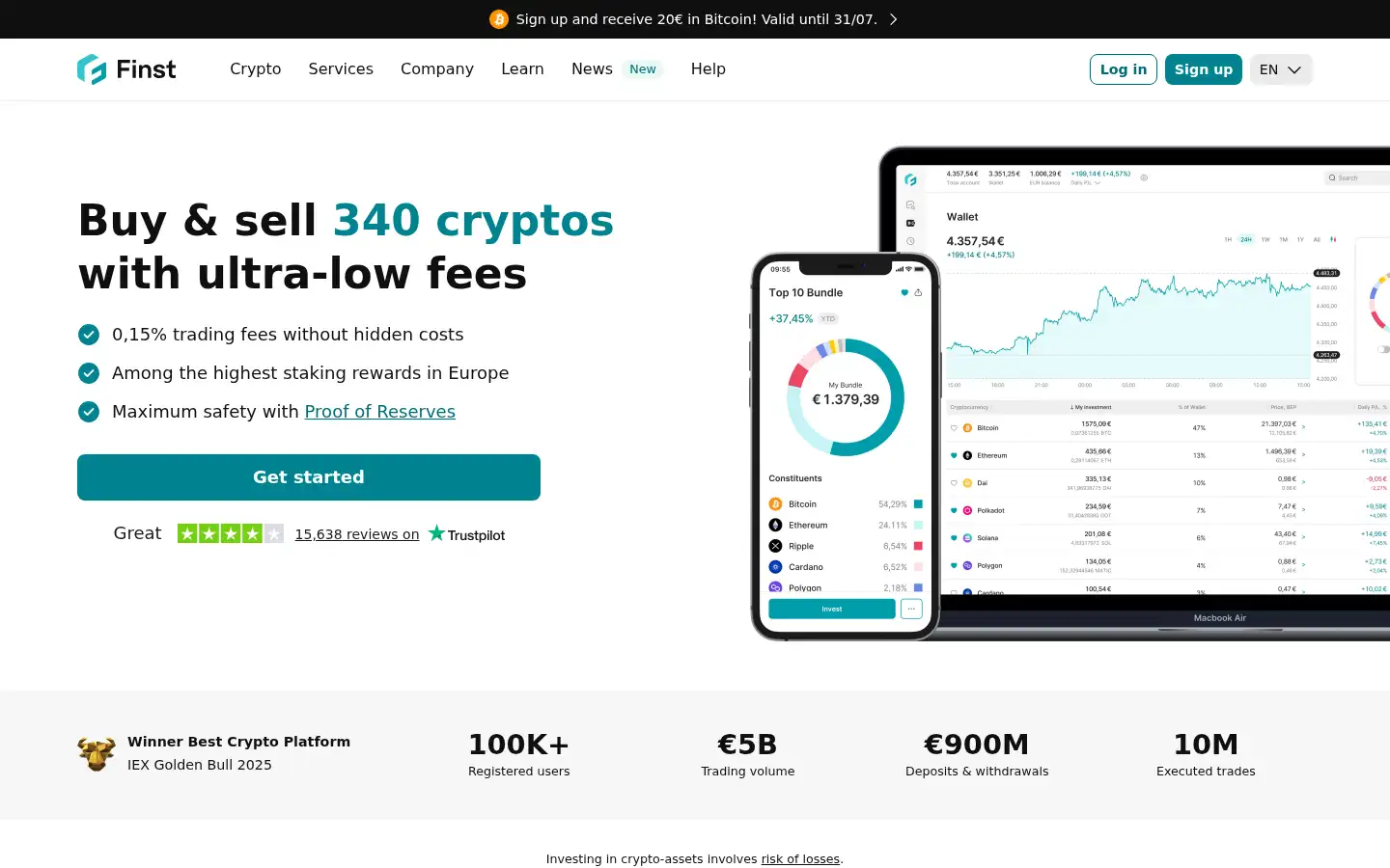 Screenshot of finst.com