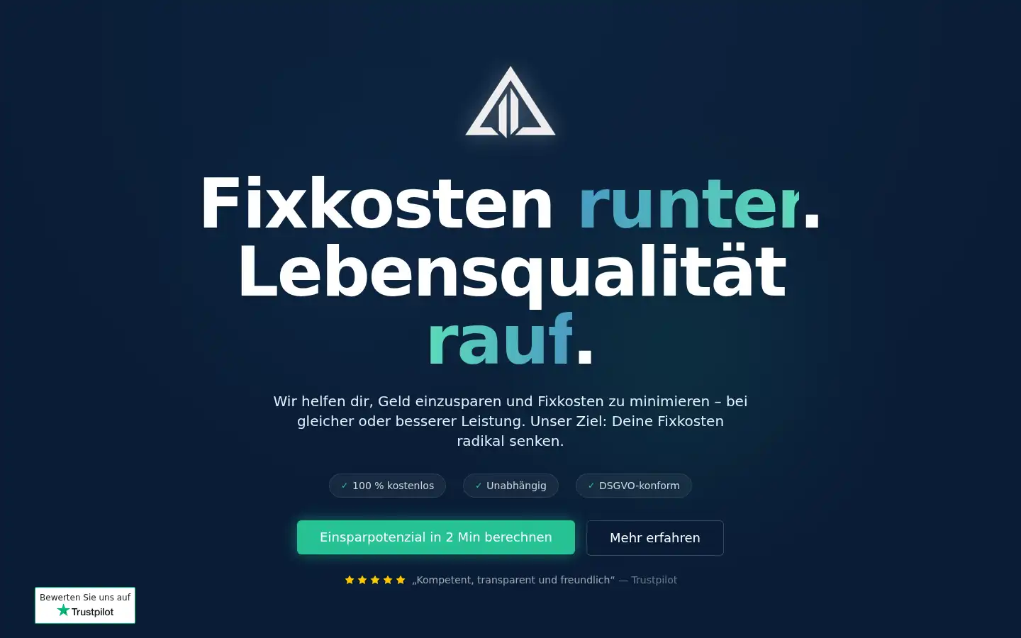 Screenshot of fintri.de