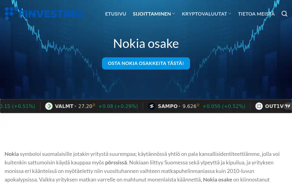 Screenshot of finvesting.net
