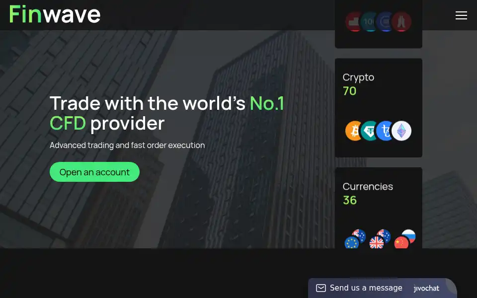 Screenshot of finwave.group