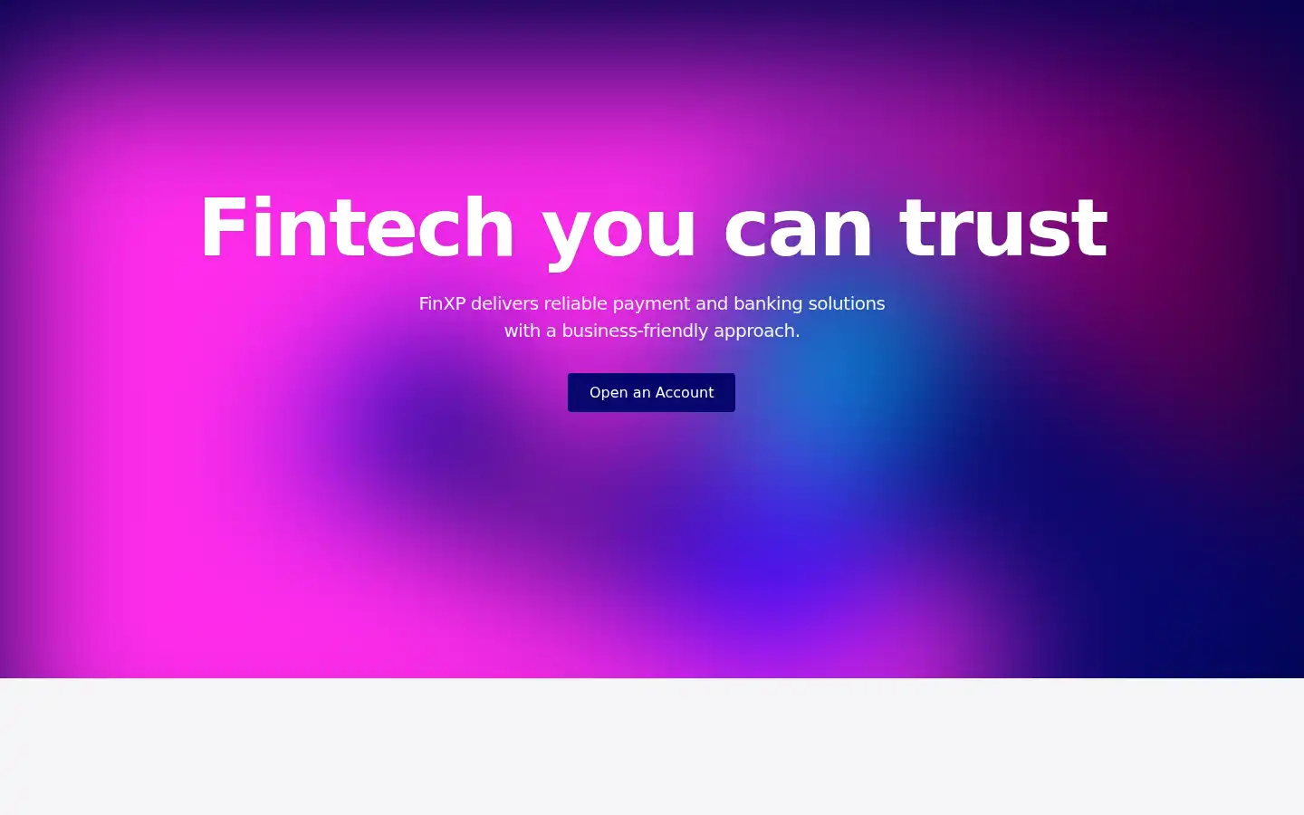 Screenshot of finxp.com