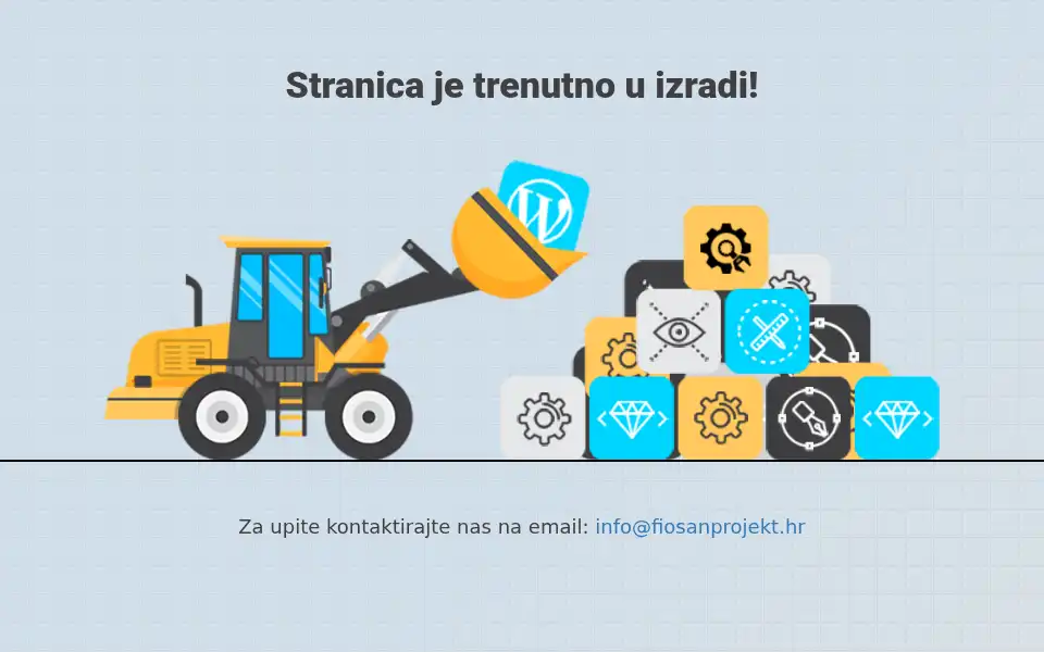 Screenshot of fiosanprojekt.hr