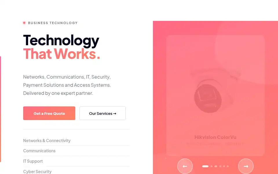 Screenshot of firehorsegroup.co.uk