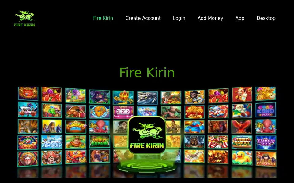 Screenshot of firekirinplayonline.com