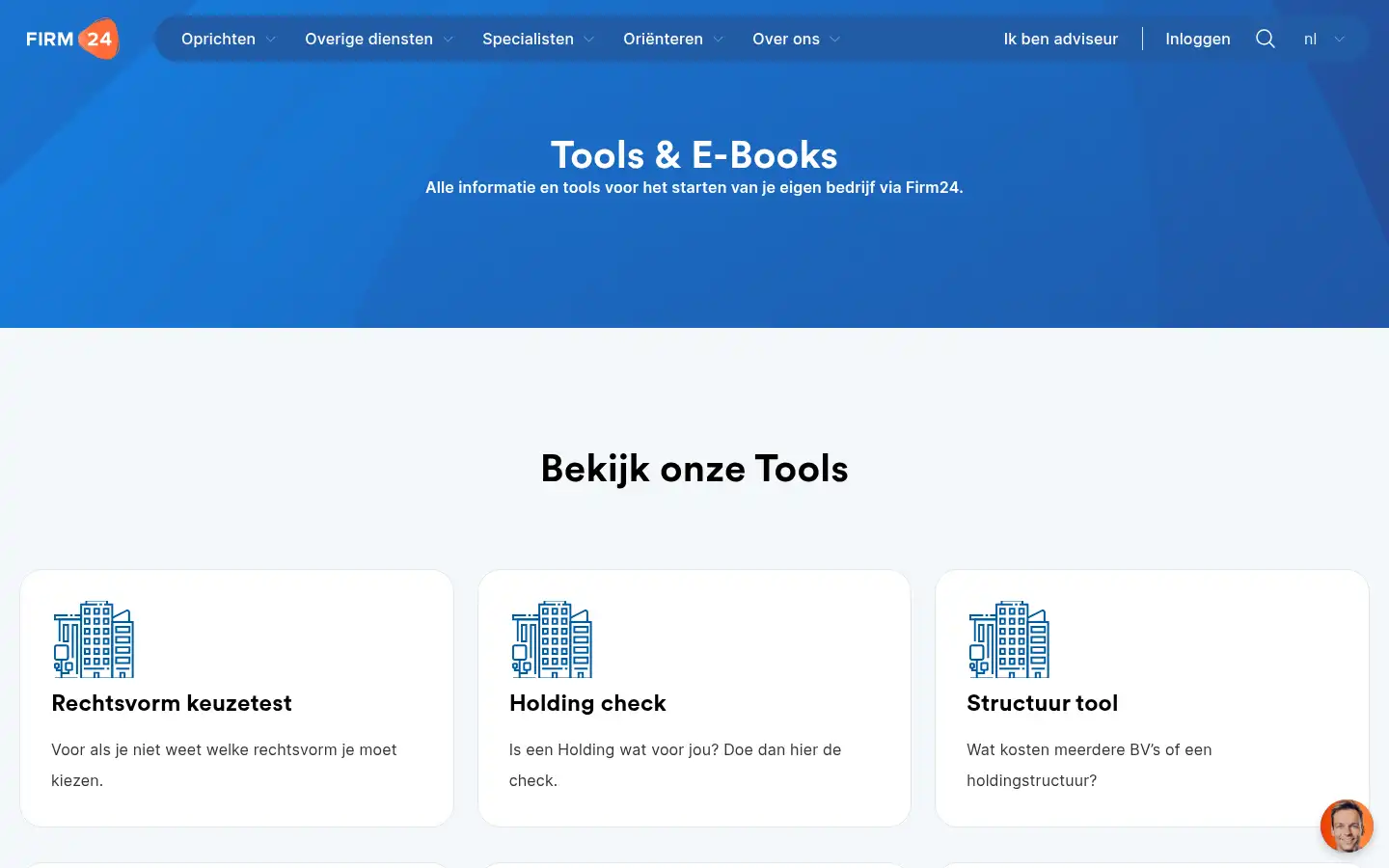 Screenshot of firm24.com