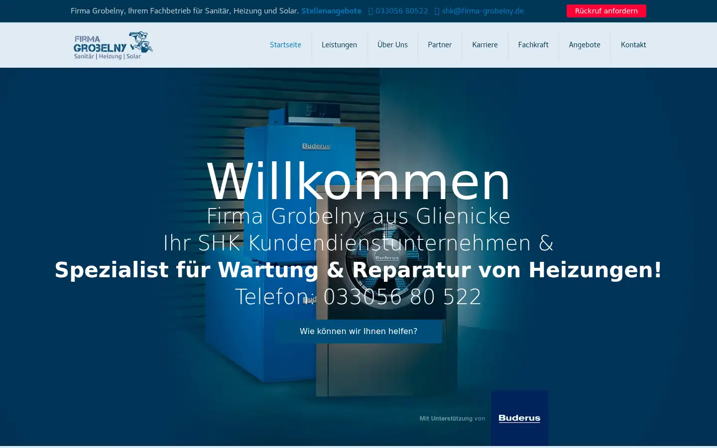 Screenshot of firma-grobelny.de