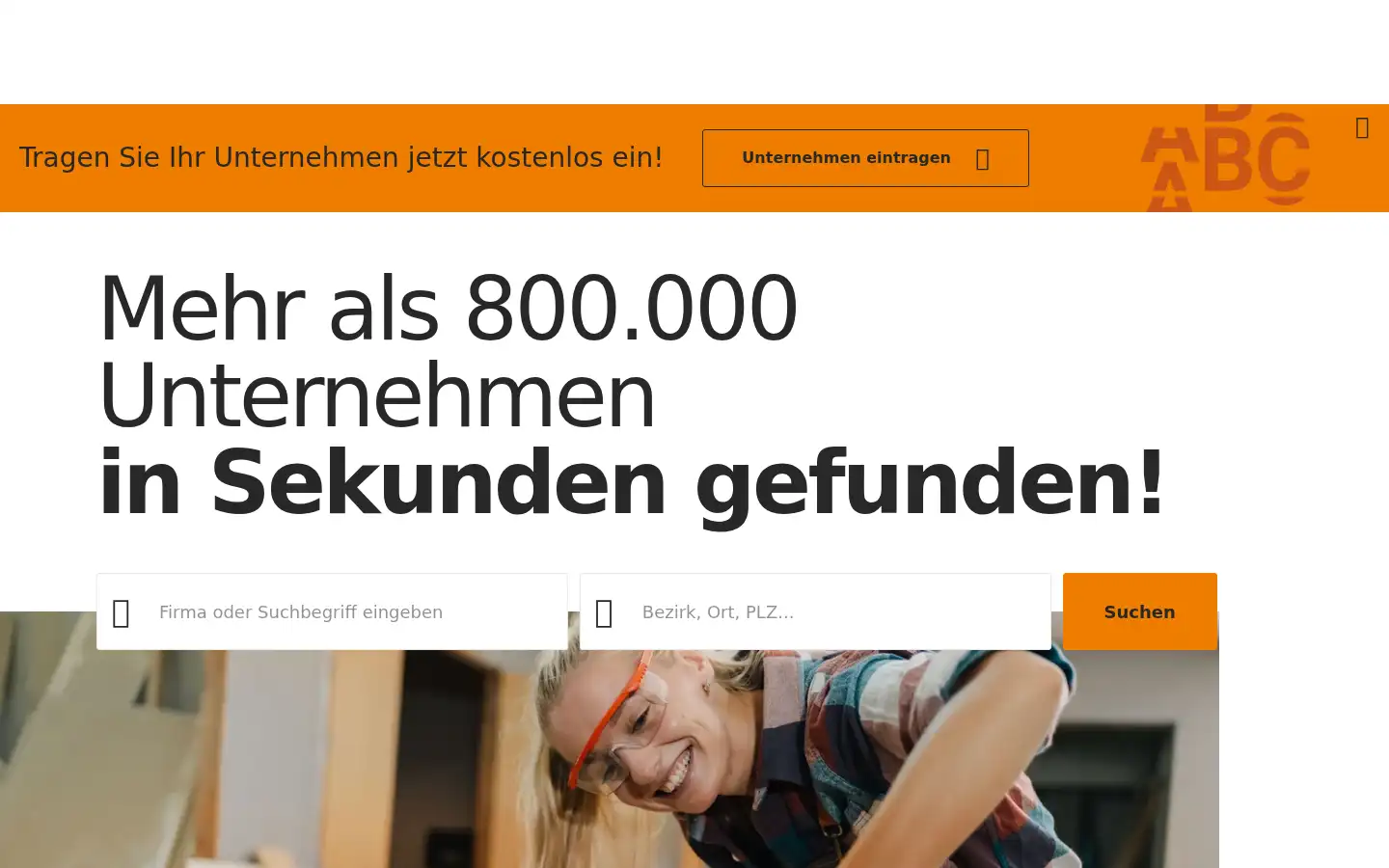 Screenshot of firmenabc.at