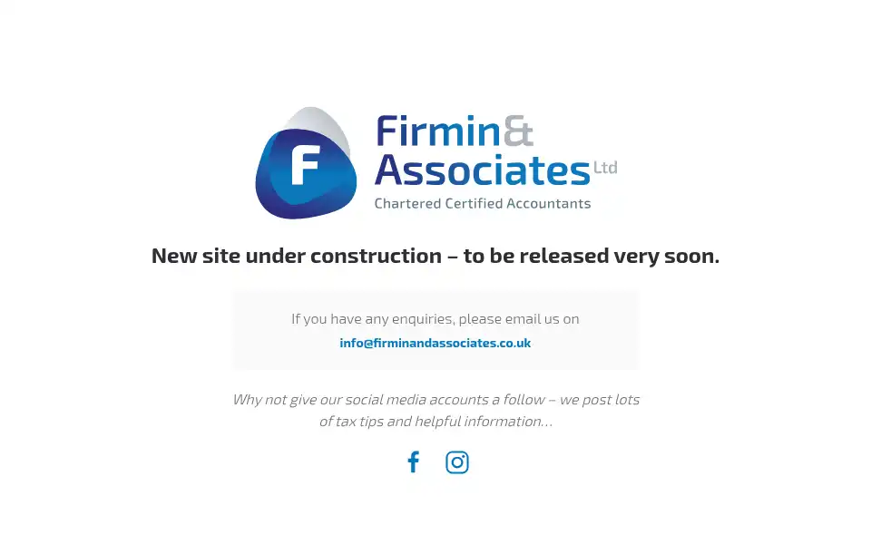 Screenshot of firminandassociates.co.uk