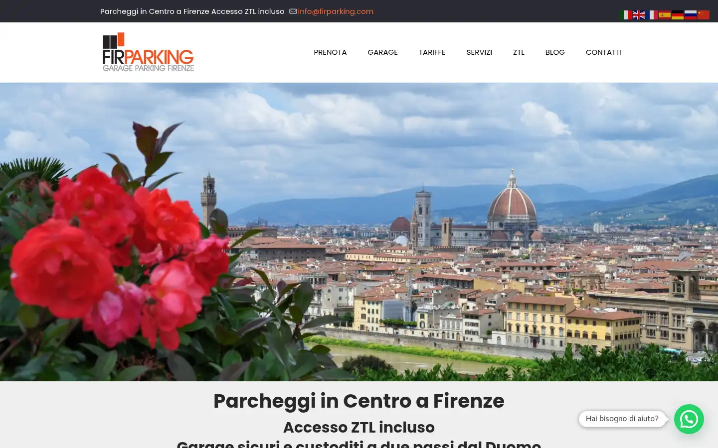 Screenshot of firparking.com