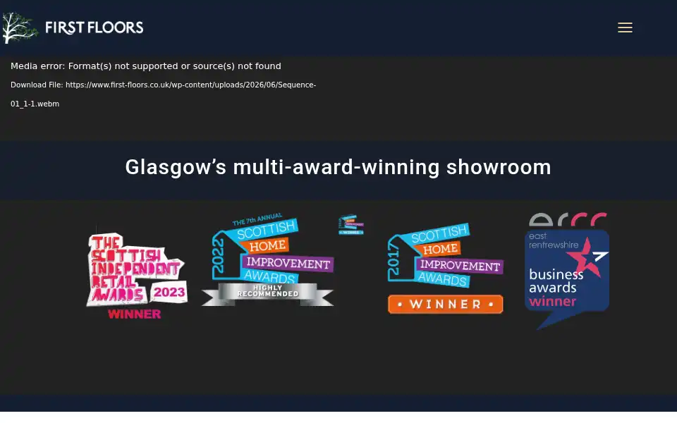 Screenshot of first-floors.co.uk