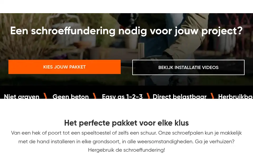 Screenshot of firstbase-diy.nl