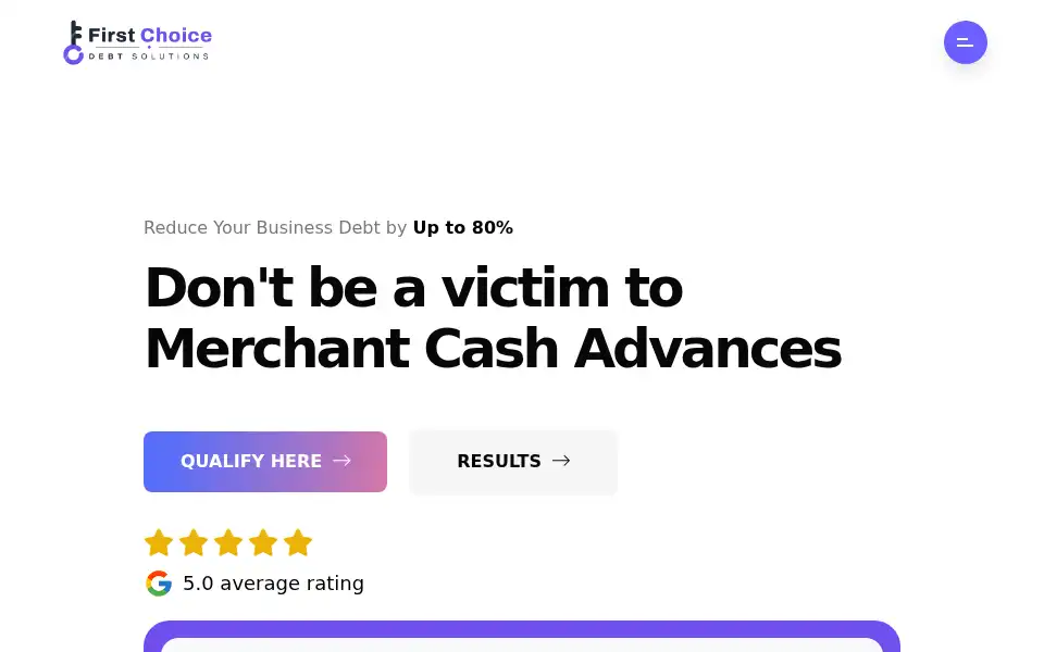 Screenshot of firstchoicedebtsolutions.org