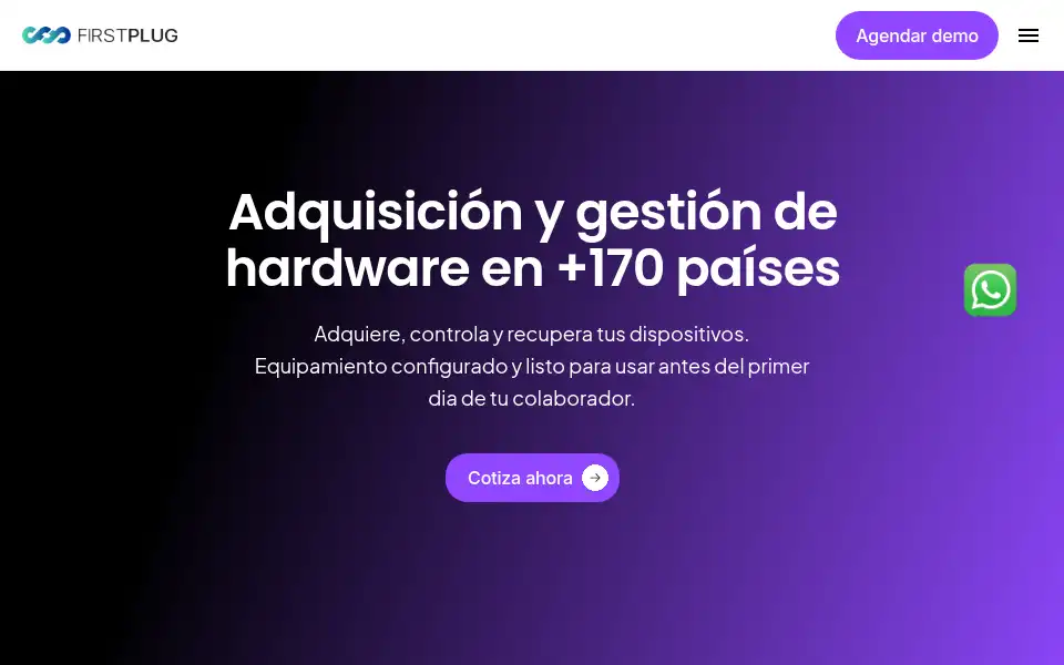 Screenshot of firstplug.co