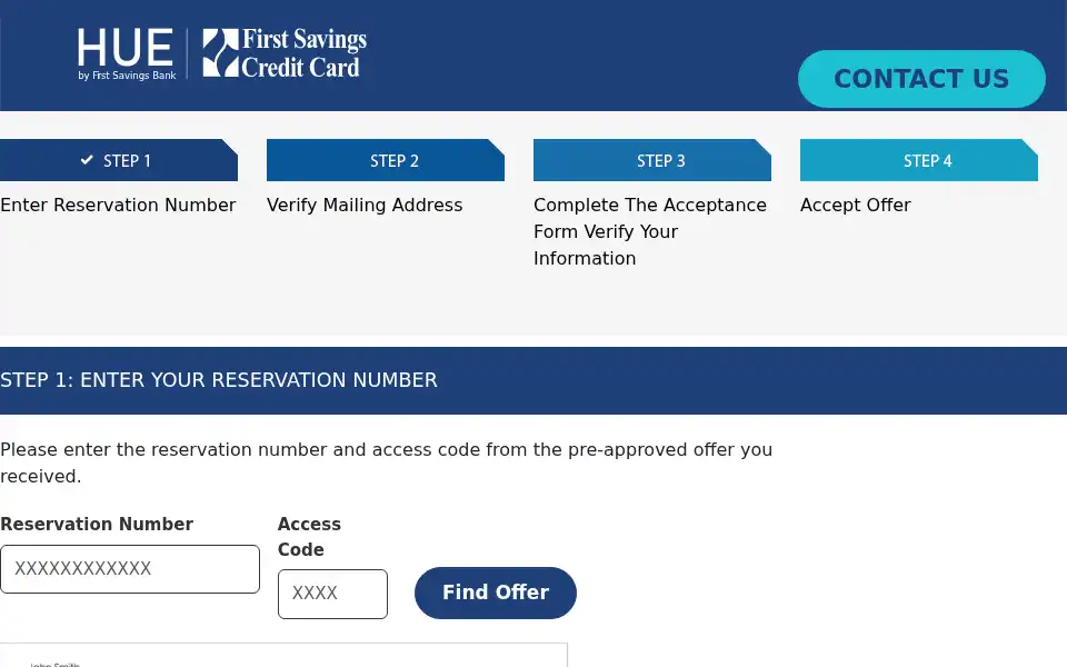 Screenshot of firstsavingscc.com