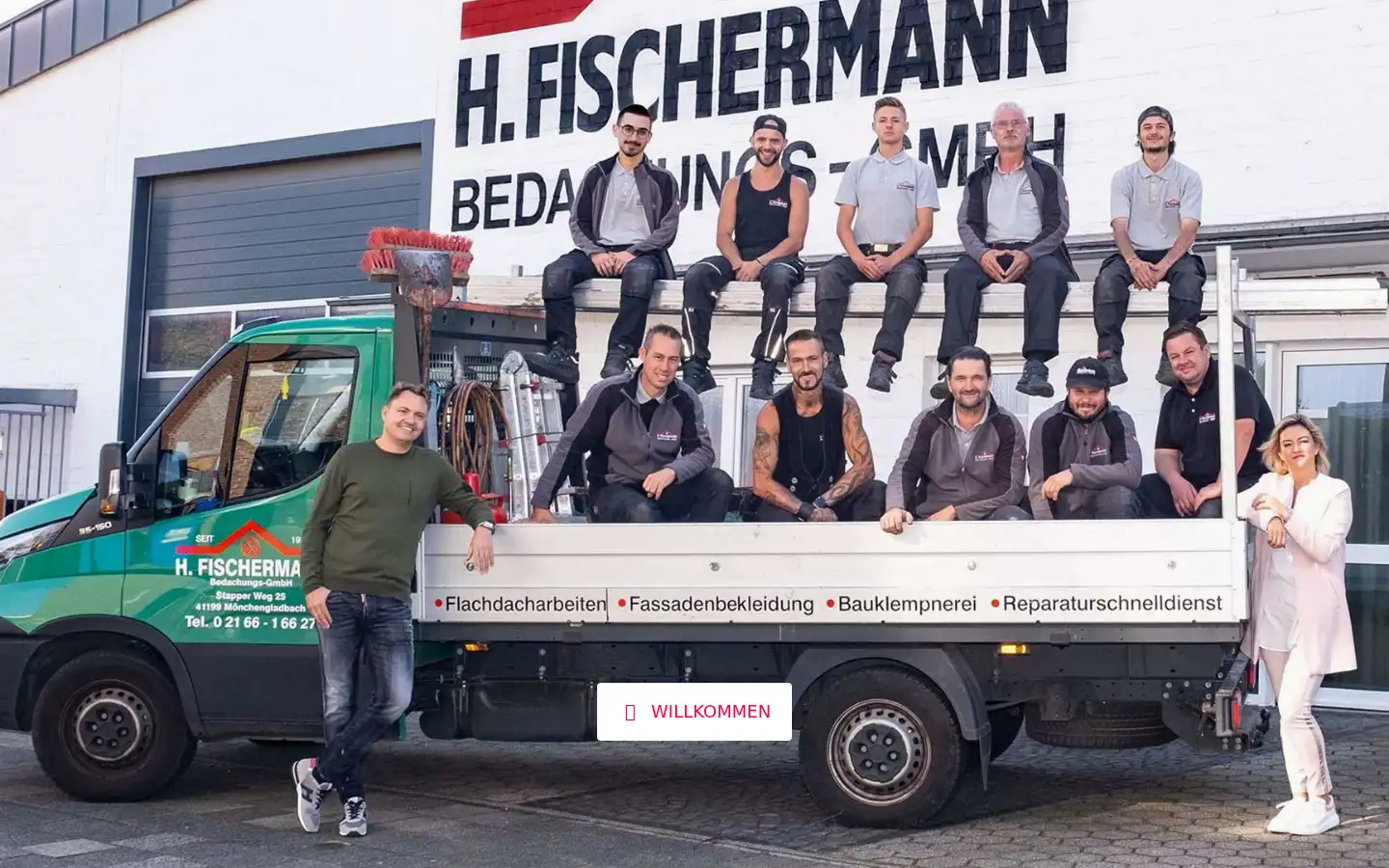 Screenshot of fischermann-bedachungen.de