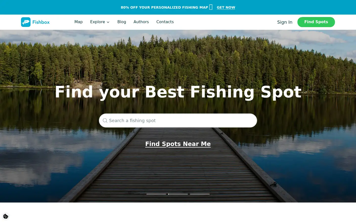 Screenshot of fishbox.com