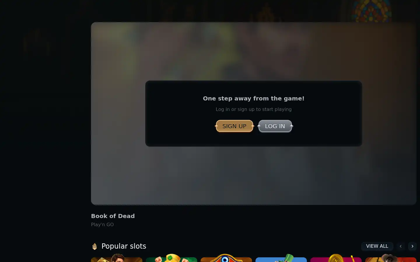 Screenshot of fishinslots.games