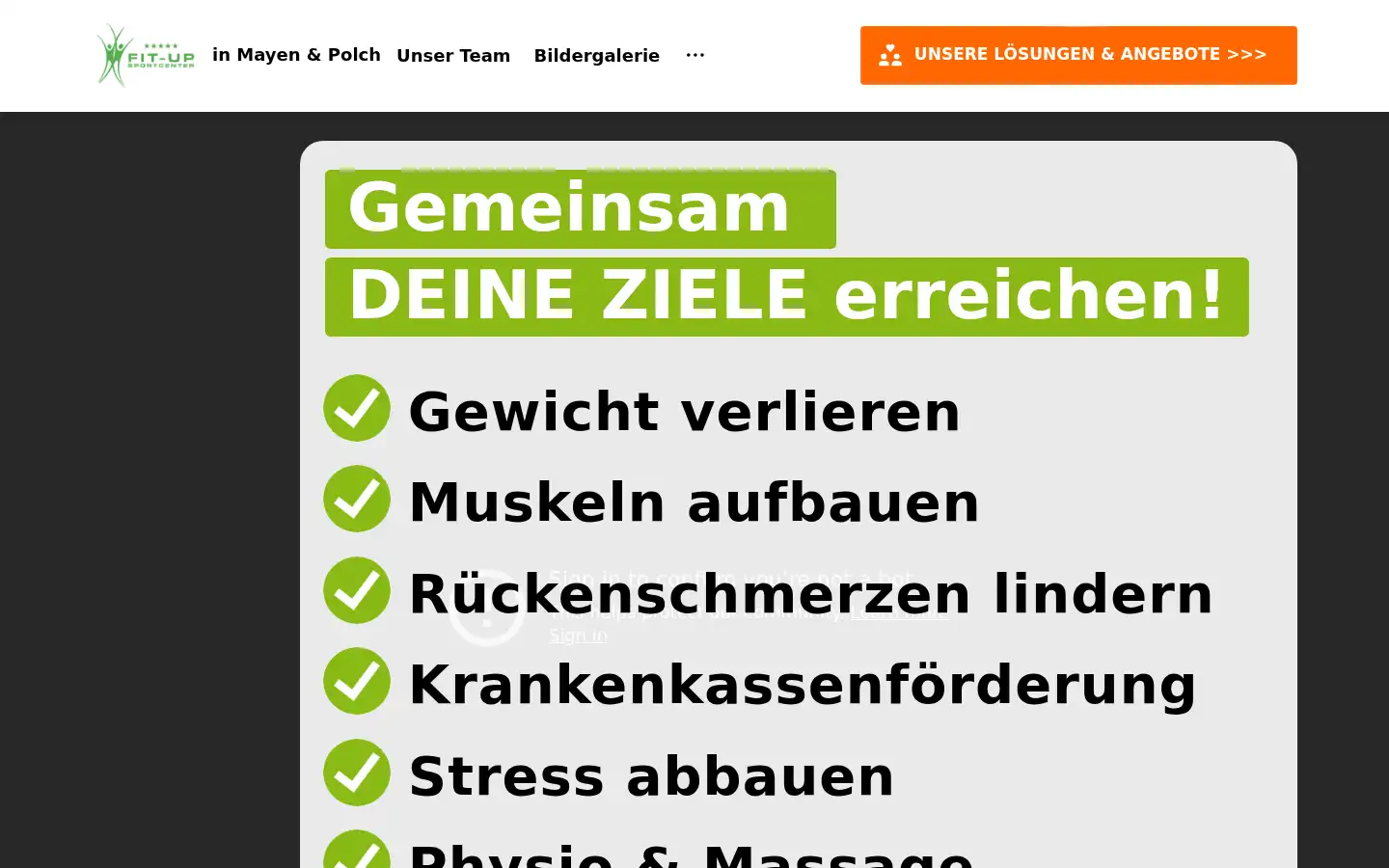 Screenshot of fit-up-sportcenter.de
