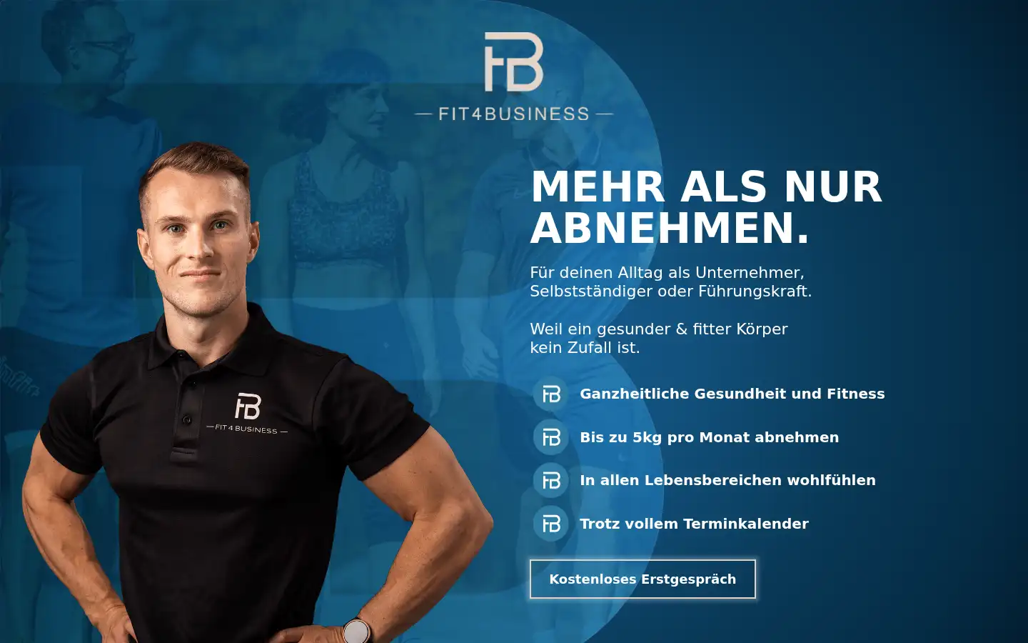 Screenshot of fit4business.coach