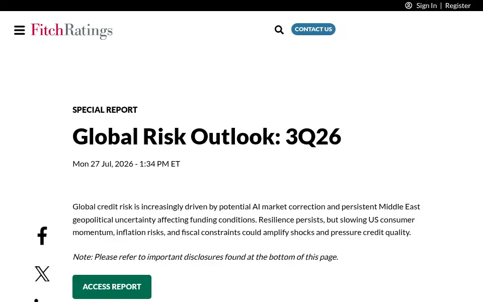Screenshot of fitchratings.com