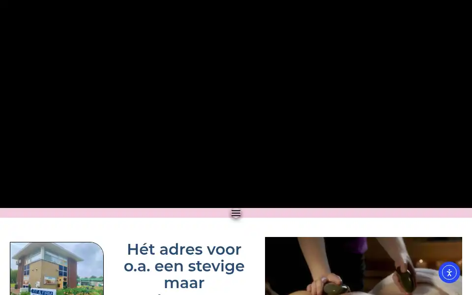 Screenshot of fitenfirmmassage.nl