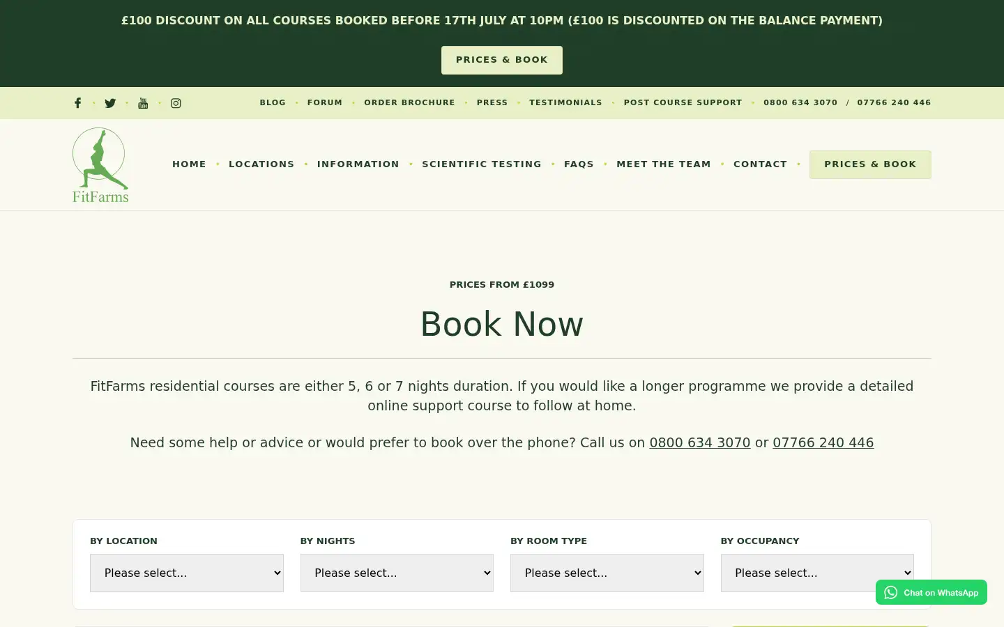 Screenshot of fitfarms.co.uk