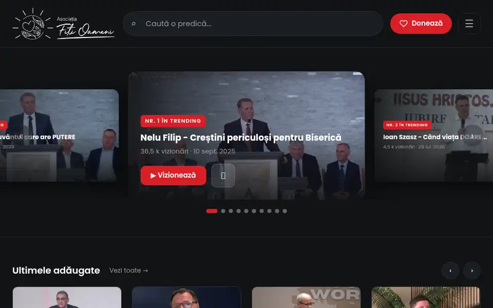 Screenshot of fiti-oameni.ro