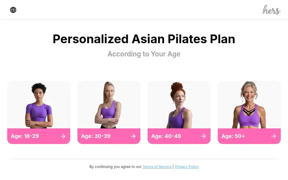 Screenshot of fitnessplanner.app