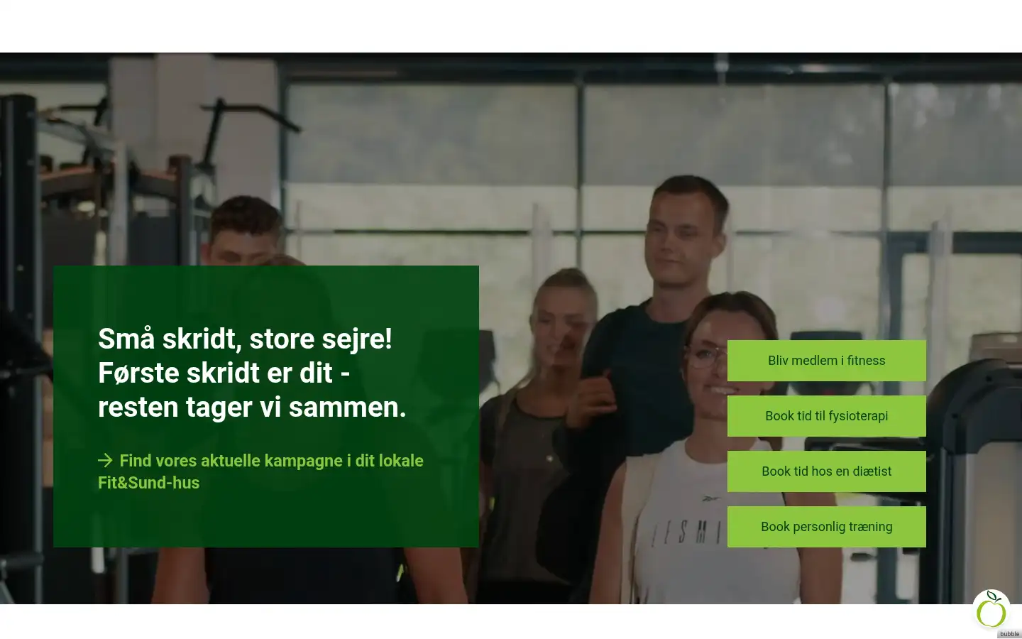 Screenshot of fitogsund.dk