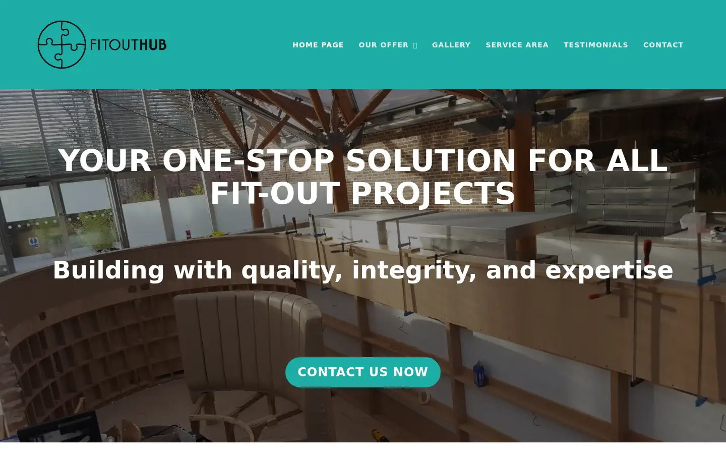 Screenshot of fitouthub.co.uk