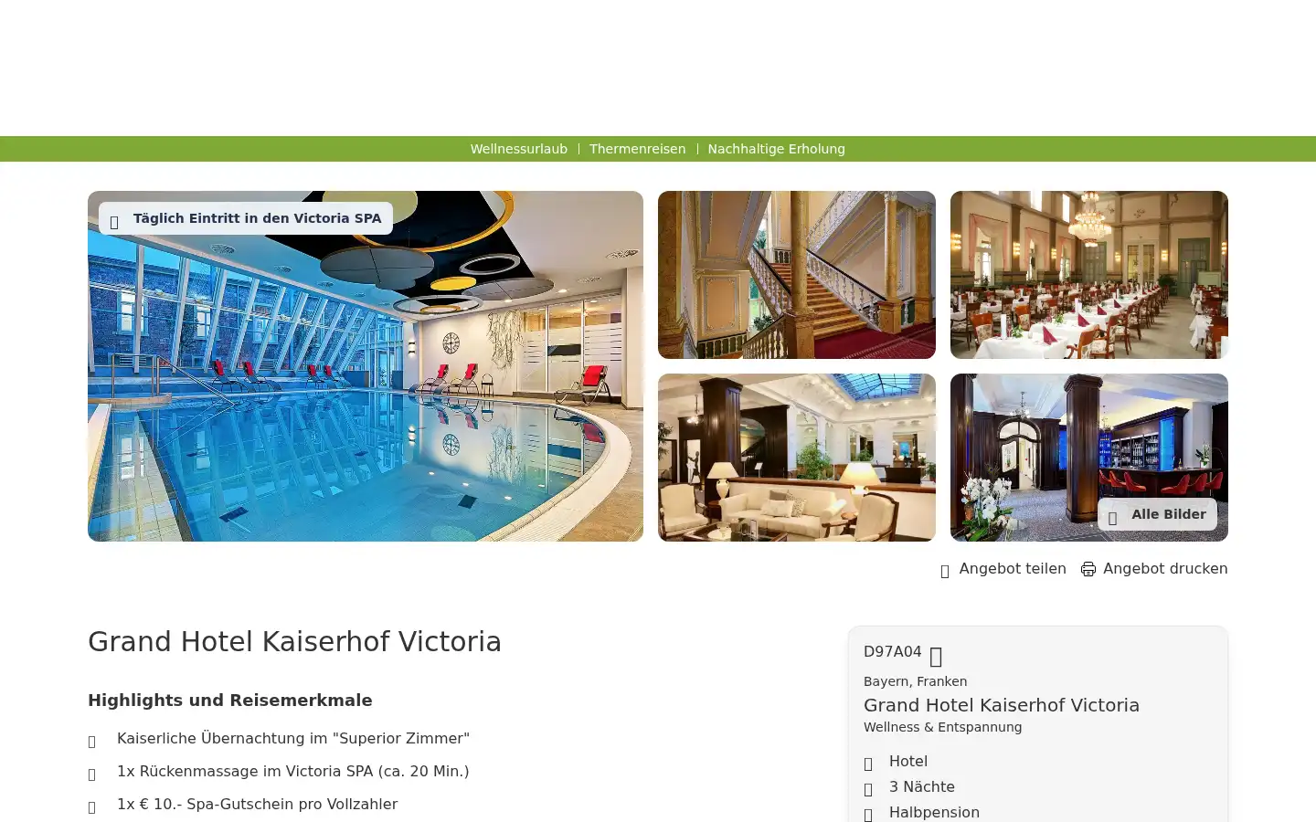 Screenshot of fitundvitalreisen.de
