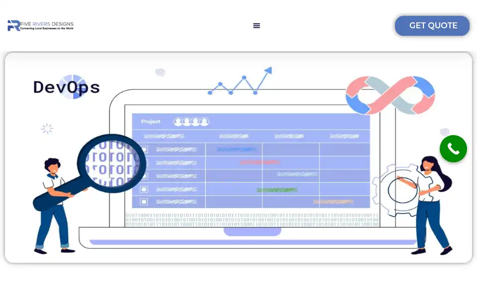 Screenshot of fiveriversdesigns.com