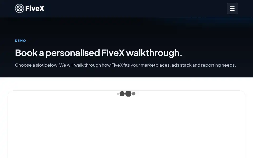 Screenshot of fivex.nl