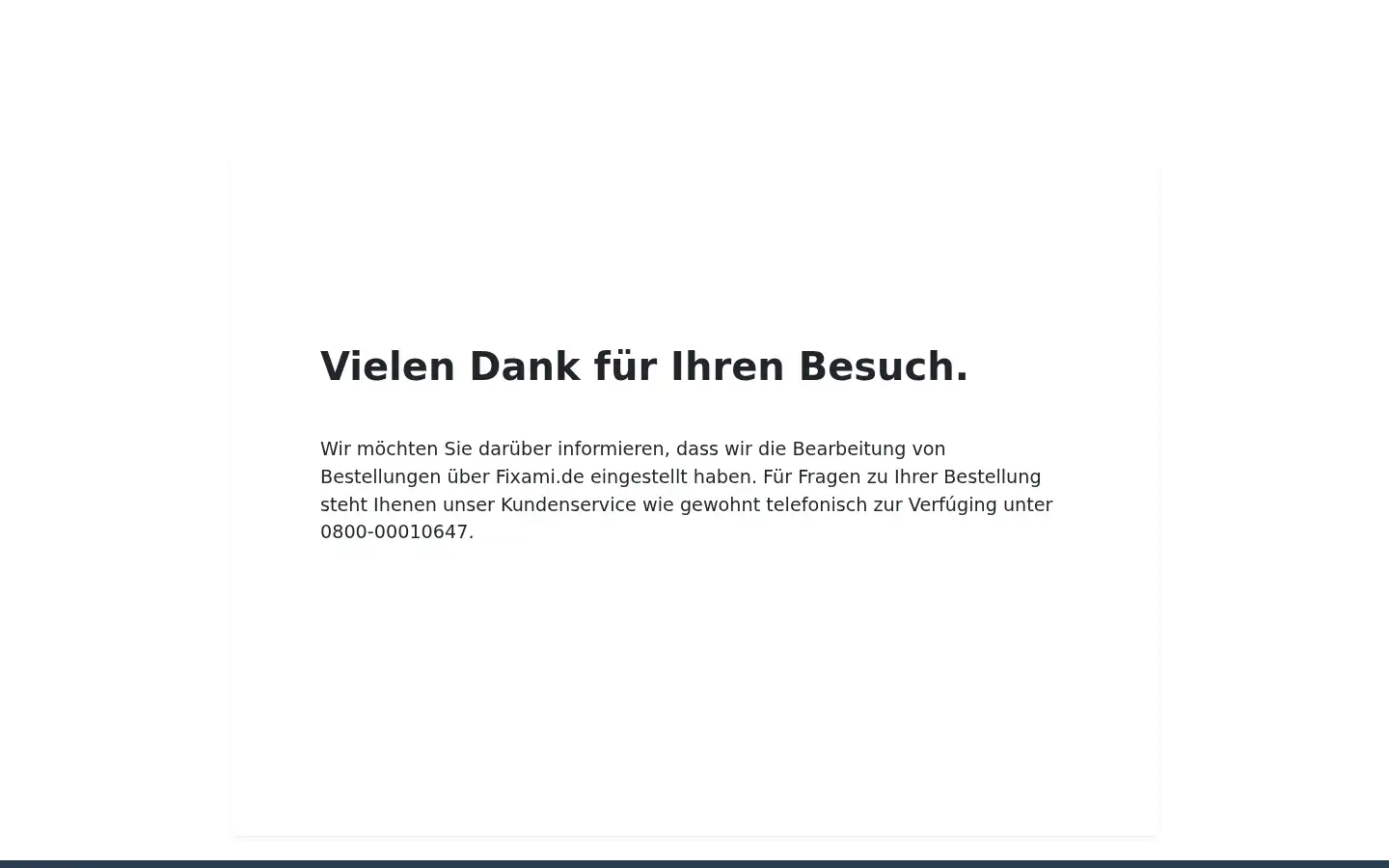 Screenshot of fixami.de