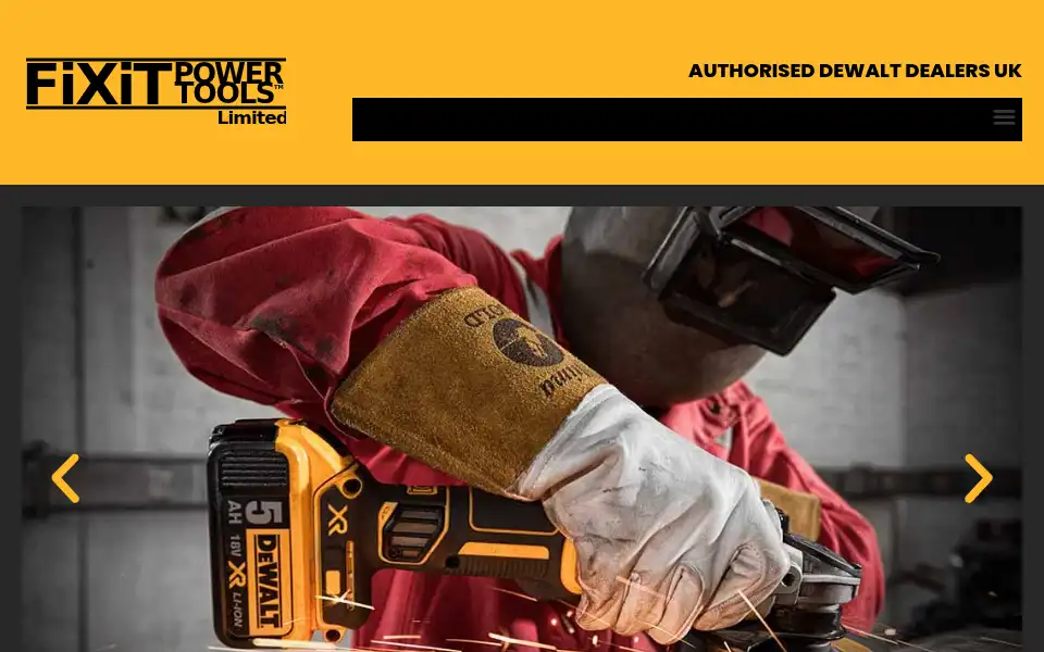 Screenshot of fixitpowertools-uk.co.uk