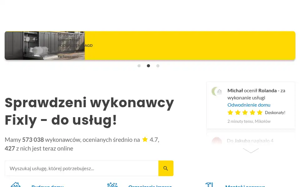 Screenshot of fixly.pl