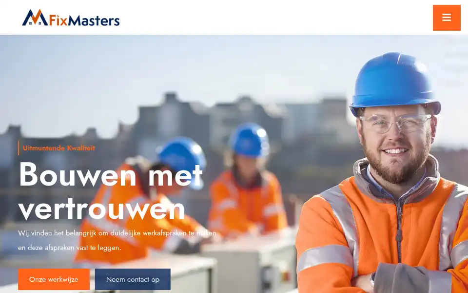 Screenshot of fixmasters.nl