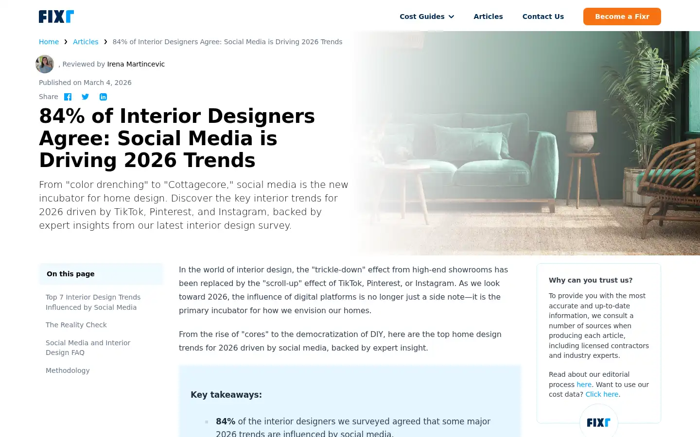 Screenshot of fixr.com