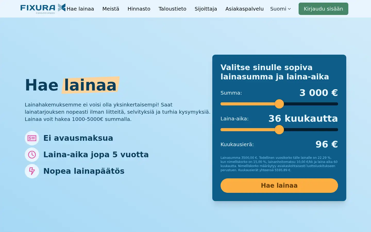 Screenshot of fixura.com